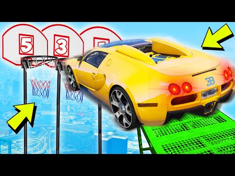 Видео: СМОЖЕТ ЛИ ЧИТ ТАЧКА ЗАЛЕТЕТЬ В КОЛЬЦО? БАСКЕТБОЛ МАШИНАМИ В ГТА 5!
