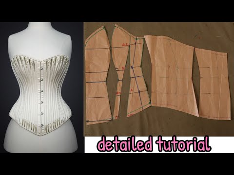 Видео: РУКОВОДСТВО ПО ВИКТОРИАНСКОМУ КОРСЕТУ (ПОДРОБНОЕ).