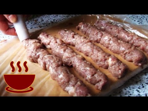 Видео: Чевапчичи это очень вкусно! Как приготовить чевапчичи. Секреты приготовления. Соус айвар