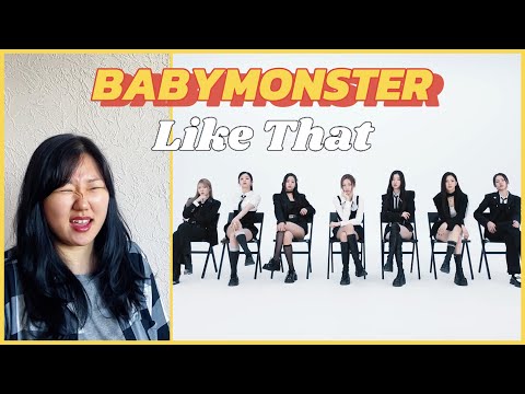 Видео: Реакция на BABYMONSTER - 'LIKE THAT' EXCLUSIVE PERFORMANCE VIDEO