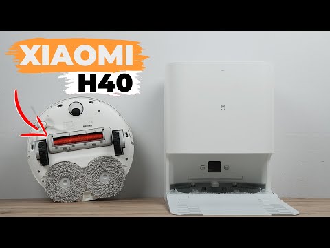 Видео: Xiaomi Mijia H40: стирка салфеток на станции, турбощётка с ножами и объезд предметов👀 ОБЗОР и ТЕСТ✅