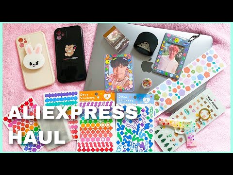 Видео: КЛАССНЫЕ ТОВАРЫ С AlIEXPRESS | k-pop, покупки для творчества, аксессуары