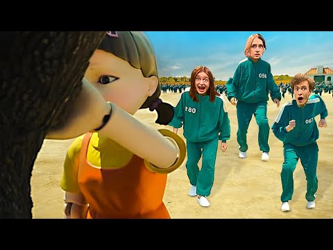 Видео: Игра в КАЛЬМАРА ! Похитили Друга!!