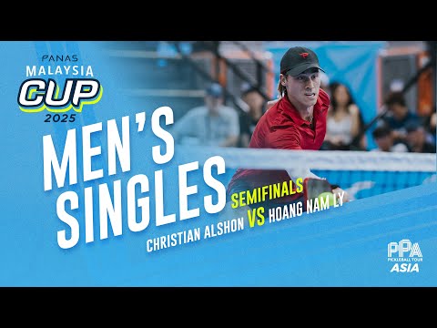 Видео: Кристиан Альшон против Хоанг Нам Ли — полуфинал мужского одиночного разряда | Кубок Малайзии 2025