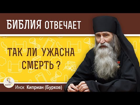 Видео: Так ли ужасна смерть? О смерти в Боге. Личный опыт клинической смерти. Инок Киприан (Бурков)