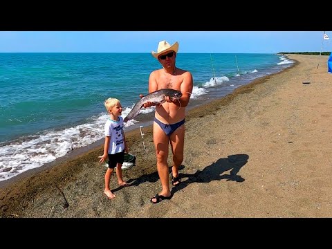 Видео: Балхаше рыбалка. Коса. Часть 3