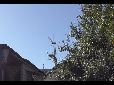 Видео: Ветрогенератор Лебедь расправил крылья