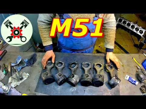 Видео: Сборка двигателя X25DT на Opel Omega B.