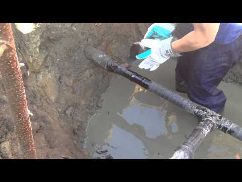 Видео: Гидроизоляция газопровода