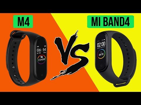 Видео: ФИТНЕС БРАСЛЕТ M4 VS MI BAND 4 - СРАВНЕНИЕ, ОБЗОР - АЛИЭКСПРЕСС