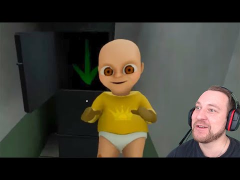 Видео: ВЫКИНУЛ РЕБЕНКА В ЖЕЛТОМ В МУСОРОПРОВОД Прохождение игры Baby in Yellow