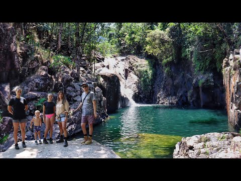 Видео: Ущелье Финч-Хаттон - Юнгелла - Квинсленд - 140 - Жизнь на фургоне - Путешествия по Австралии - @L...