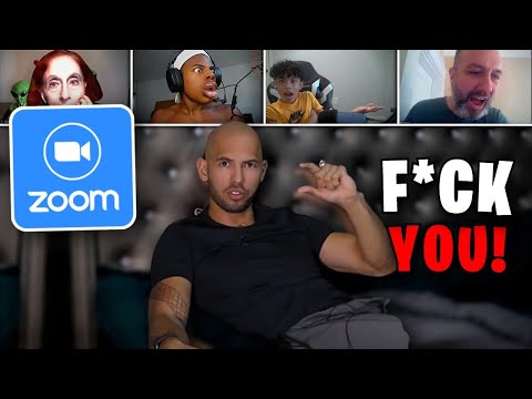 Видео: Лучшая подборка Zoom-троллингов Эндрю Тейта 2022 года!