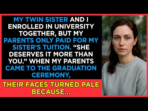 Видео: Мы с моей сестрой-близняшкой вместе поступили в университет, но мои родители оплатили только обуч...