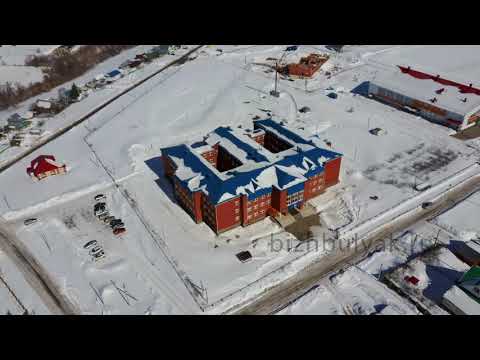 Видео: Бижбуляк съемка с дрона в марте 2021 года. 4K