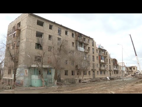 Видео: 138 многоэтажек построят в Жезказгане вместо аварийных домов