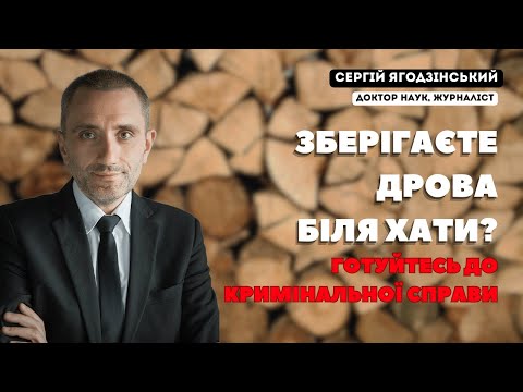 Видео: Зберігаєте дрова біля хати? Готуйтесь до кримінальної справи