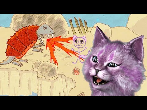 Видео: СПАСАЮ ЛЕО я теперь стикмен Draw a Stickman EPIC говорящая КОШКА ЛАНА играет