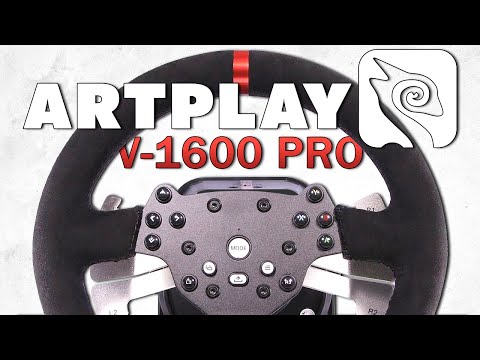 Видео: ОБЗОР ИГРОВОГО РУЛЯ ARTPLAYS V-1600 PRO — ДОСТОЙНЫЙ БЮДЖЕТНЫЙ ВАРИАНТ С FORCE FEEDBACK И 900°