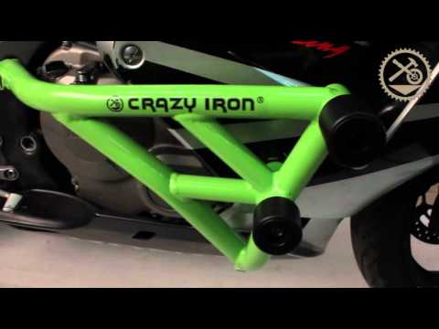 Видео: Клетка для станта stunt cage HONDA CBR600RR 2003-2006