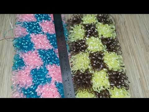 Видео: Выравнивание вертикальных столбиков для вязания узорчатых мочалок