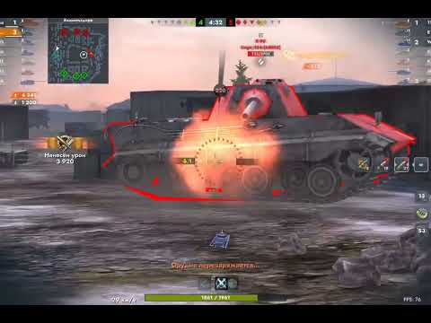 Видео: Рекорд на STB-1 почти на 8к урона #видео #танкиблиц #танки