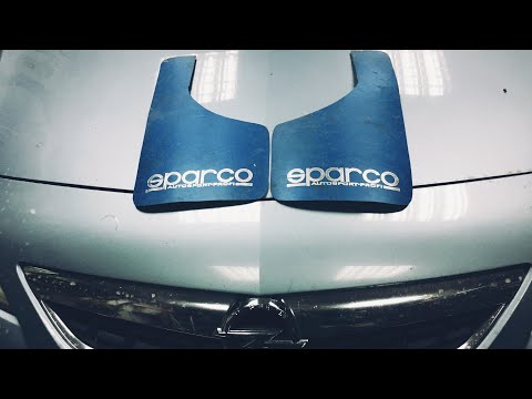 Видео: Установка передних и задних брызговиков.Opel Astra j