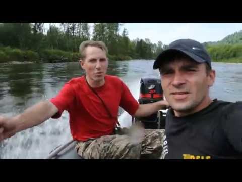 Видео: // Река Нижняя Терсь // Поднялись до заповедника // август 2015 //