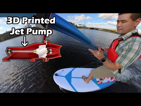 Видео: Как сделать электрическую доску для серфинга с помощью напечатанных на 3D-принтере реактивных дви...