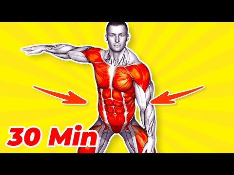 Видео: ➜ 30-МИН Лучшие Упражнения Для Живота Для Мужчин - Получите Пресс