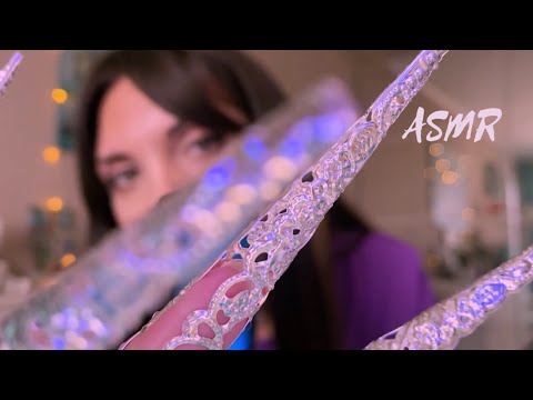 Видео: АСМР/ASMR Накладные пальцы/ касание/ тэппинг/ обзор картин