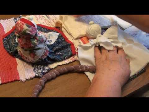 Видео: Мир народной куклы: Игровая кукла "Бабка характерная", часть 1.