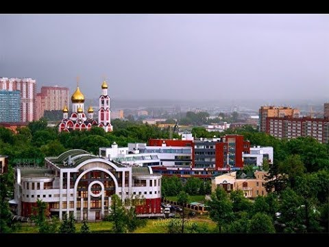 Видео: Одинцово. Пригород Москвы. Odintsovo. Suburb of Moscow. Russia.