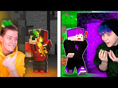 Видео: 👣 Кто БЫСТРЕЕ пройдет МАЙНКРАФТ? 😱 (1.17) 👣 Нуб vs Нуба *1 серия* @SuperScaryWolf