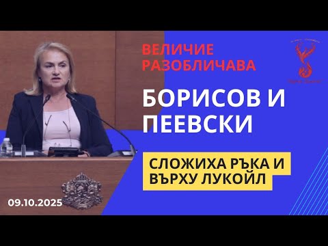 Видео: Красимира Катинчарова: Борисов и Пеевски сложиха ръка и върху рафинерията