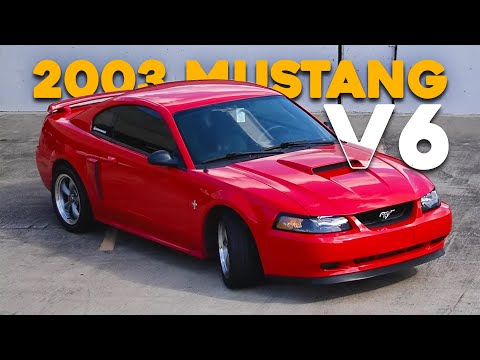 Видео: Обзор Mustang V6 "New-Edge" 2003 года // Первый современный Mustang