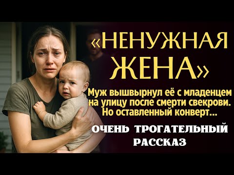 Видео: Муж вышвырнул её с младенцем на улицу после смерти свекрови. Но оставленный конверт открыл тайну...