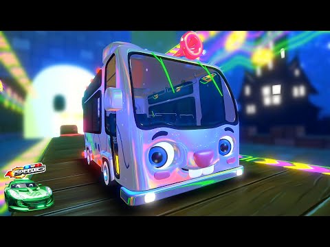 Видео: Песня Про Колеса Автобуса На Хэллоуин Для Детей И Другая Музыка