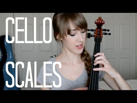 Видео: Гаммы до, соль и ре мажор для виолончели | Учебное пособие по музыке | Сара Джой