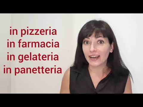 Видео: Практикум по итальянским предлогам. Урок 2. Da/A/In