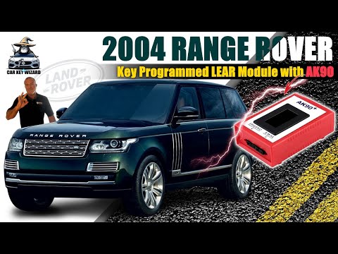 Видео: Модуль LEAR для программирования ключей Range Rover 2004 года с AK90