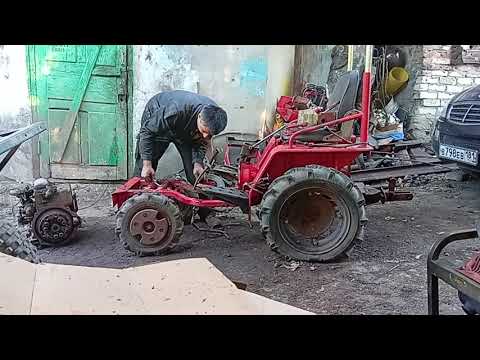 Видео: Трактор Т- 08  Первый выезд