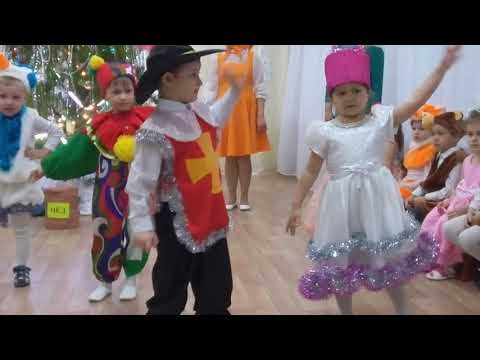 Видео: танец елочных игрушек