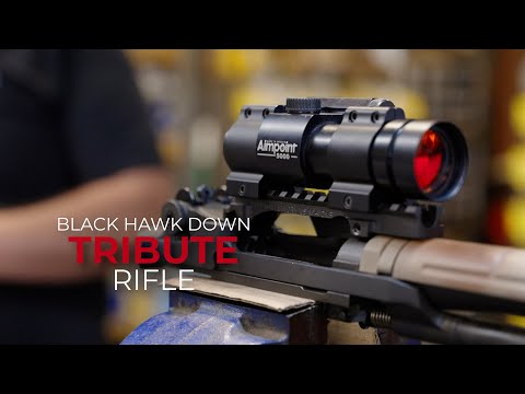 Видео: За кулисами: винтовка Blackhawk Down в честь Рэнди Шугарта