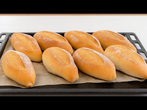 Видео: Хрустящие мини-багеты — просто, без машины, гарантированный успех 💯💯