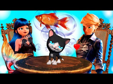 Видео: Леди Баг русалка и Пират #14 (ФАНФИК) ФанАртпародия