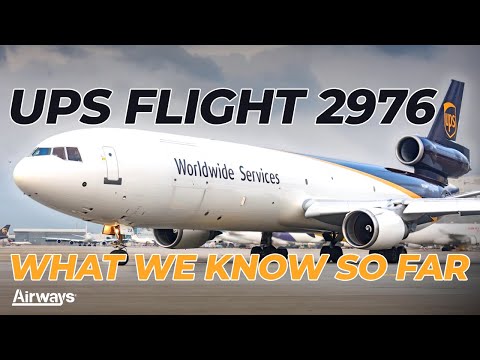 Видео: Самолет UPS MD-11 разбился при взлете из Луисвилла