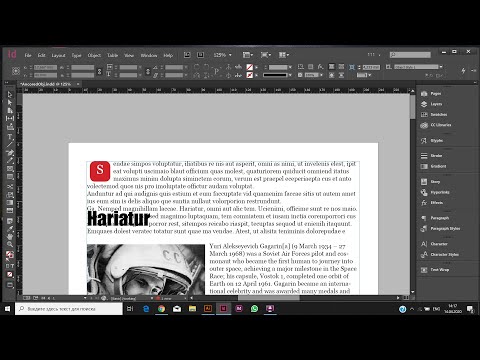 Видео: Основы верстки в Индизайне. Дополнение к уроку 6: Привязанные объекты в Индизайне(Anchored Objects)