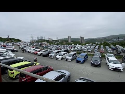 Видео: Авторынок Зеленый угол / Баня на берегу моря / Отпуск во Владивостоке часть 2