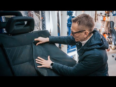 Видео: ПОЛНАЯ РЕСТАВРАЦИЯ Audi S4. Сделали ткань сами.  ИМПОРТОЗАМЕЩЕНИЕ.